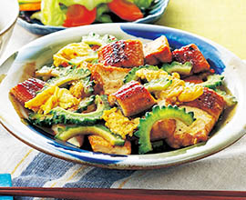 うなぎのゴーヤチャンプルー